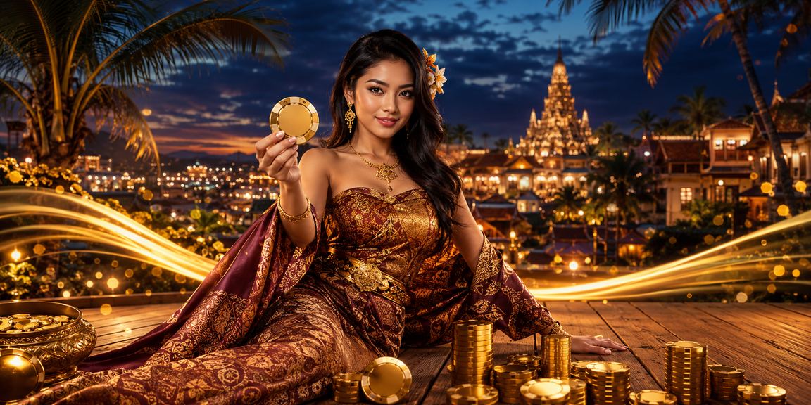 Suasana pasar malam meriah menggambarkan cashback bonus untuk anggota setia program loyalitas