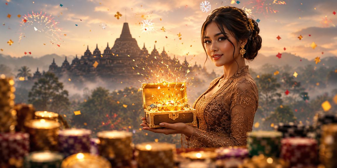 Suasana festival taruhan kasino yang meriah dengan layar odds berwarna-warni dan keramaian pemain